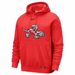 Toronto Raptors 2025/26 City Edition Essential Logo Remix Hoodie Red - NBA