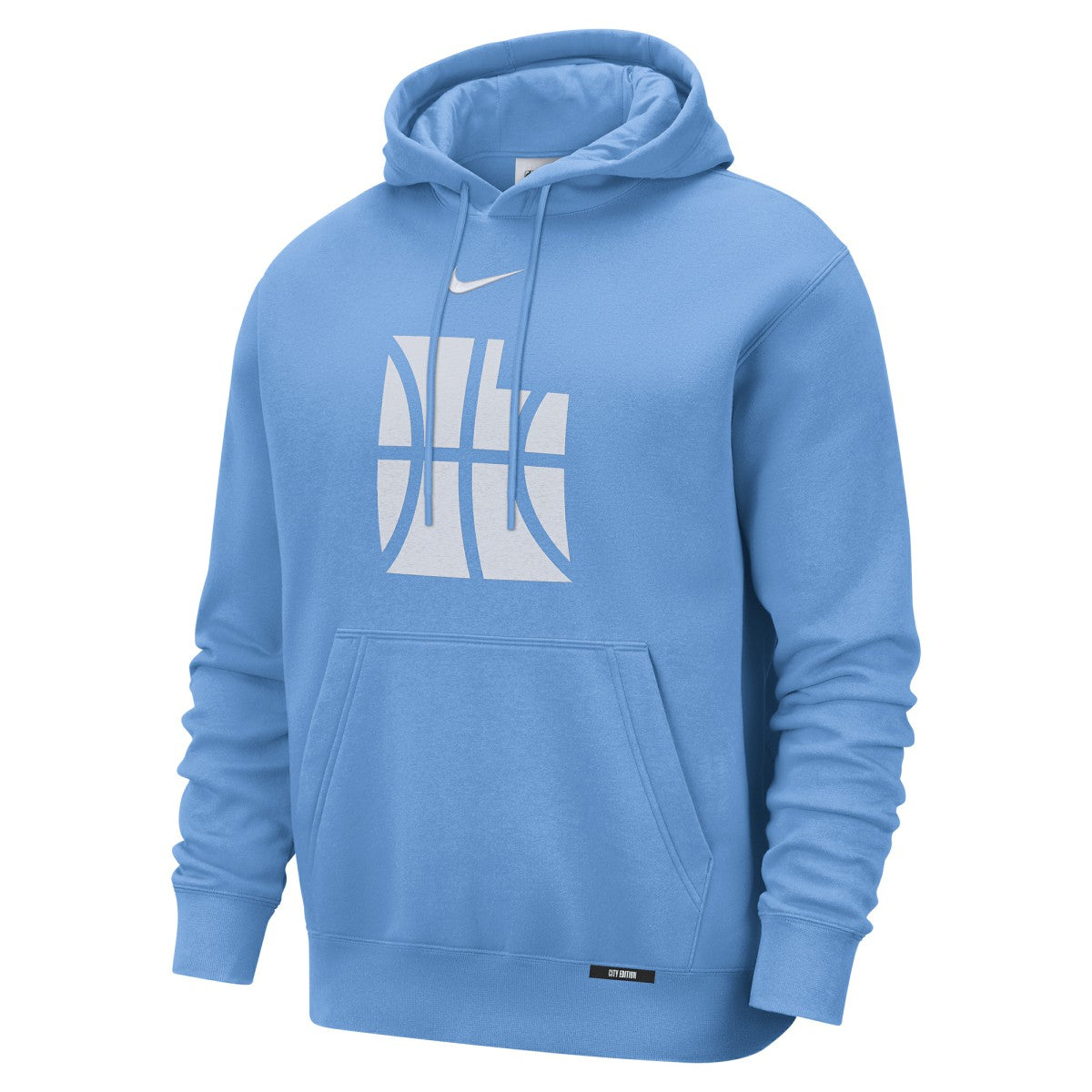 Utah Jazz 2025/26 City Edition Essential Logo Remix Hoodie Blue - NBA
