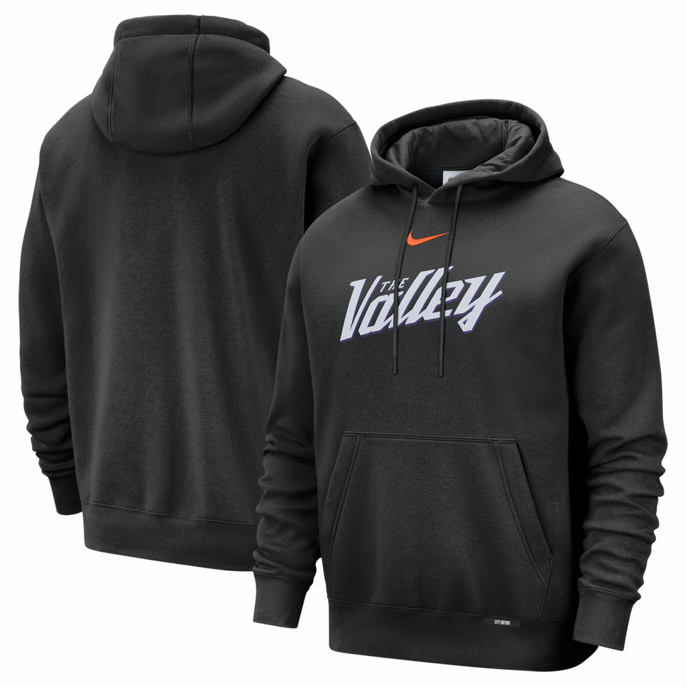 Phoenix Suns 2025/26 City Edition Essential Remix Club Hoodie Black - NBA