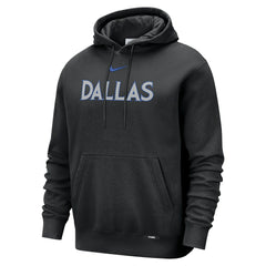 Dallas Mavericks 2025/26 City Edition Essential Remix Club Hoodie Black - NBA