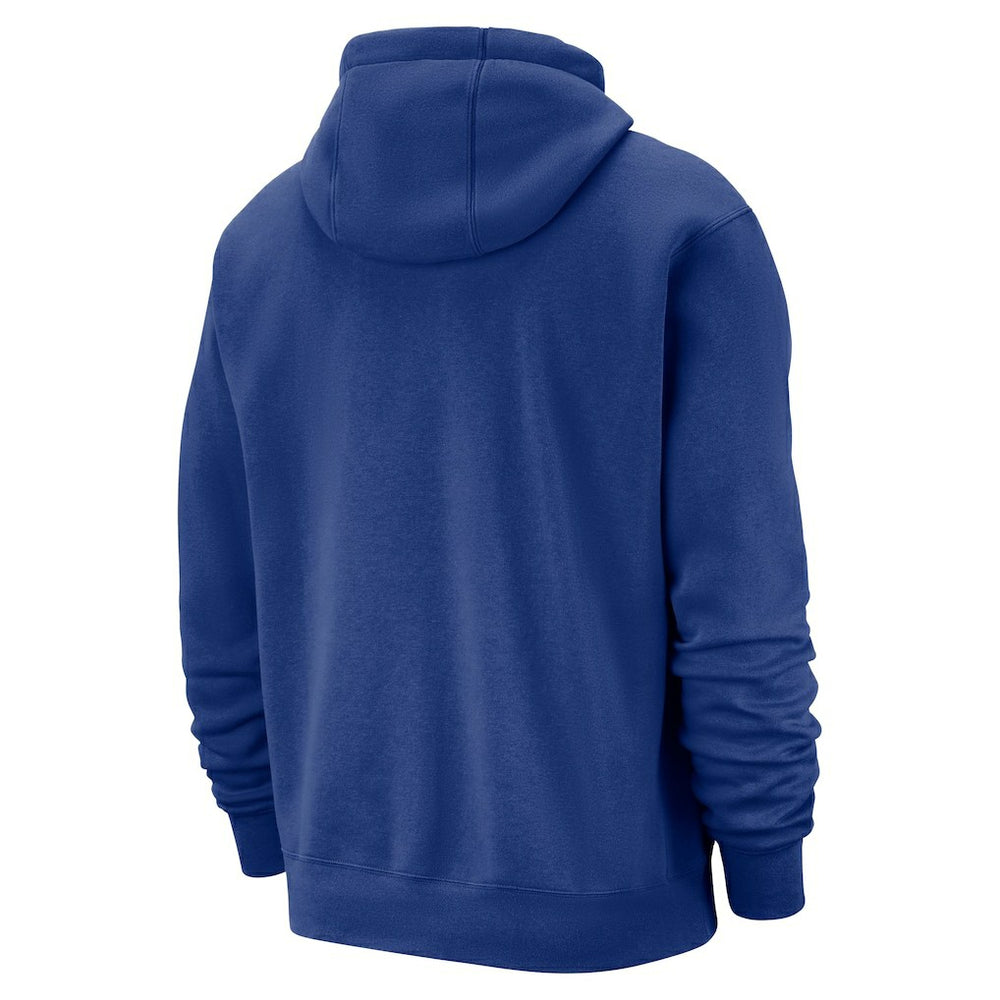 New York Knicks 2025/26 City Edition Courtside Remix Premium Hoodie Blue - NBA