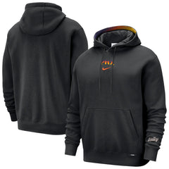 Phoenix Suns 2025/26 City Edition Courtside Remix Premium Hoodie Black - NBA