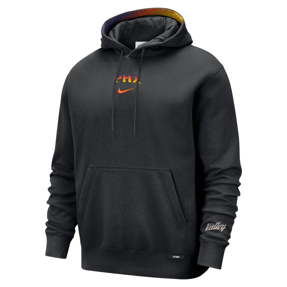 Phoenix Suns 2025/26 City Edition Courtside Remix Premium Hoodie Black - NBA