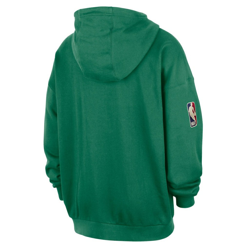 Dallas Mavericks Classic Edition Hardwood Classics Premium Club Heavyweight Fleece Hoodie Green - NBA