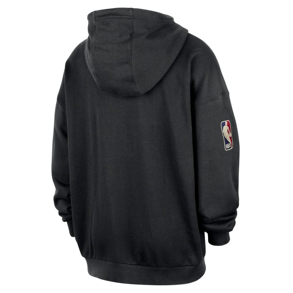 Memphis Grizzlies Classic Edition Hardwood Classics Premium Club Heavyweight Fleece Hoodie Black - NBA