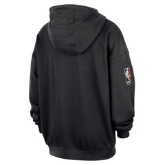 Memphis Grizzlies Classic Edition Hardwood Classics Premium Club Heavyweight Fleece Hoodie Black - NBA