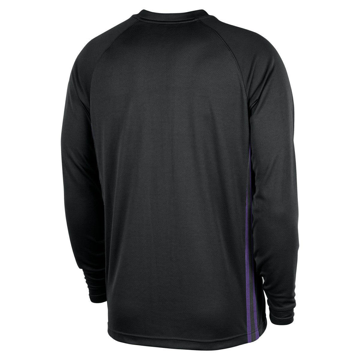 Los Angeles Lakers 2025/26 City Edition Authentic Pregame Dri-FIT Long Sleeve Shooting T-Shirt Black - NBA