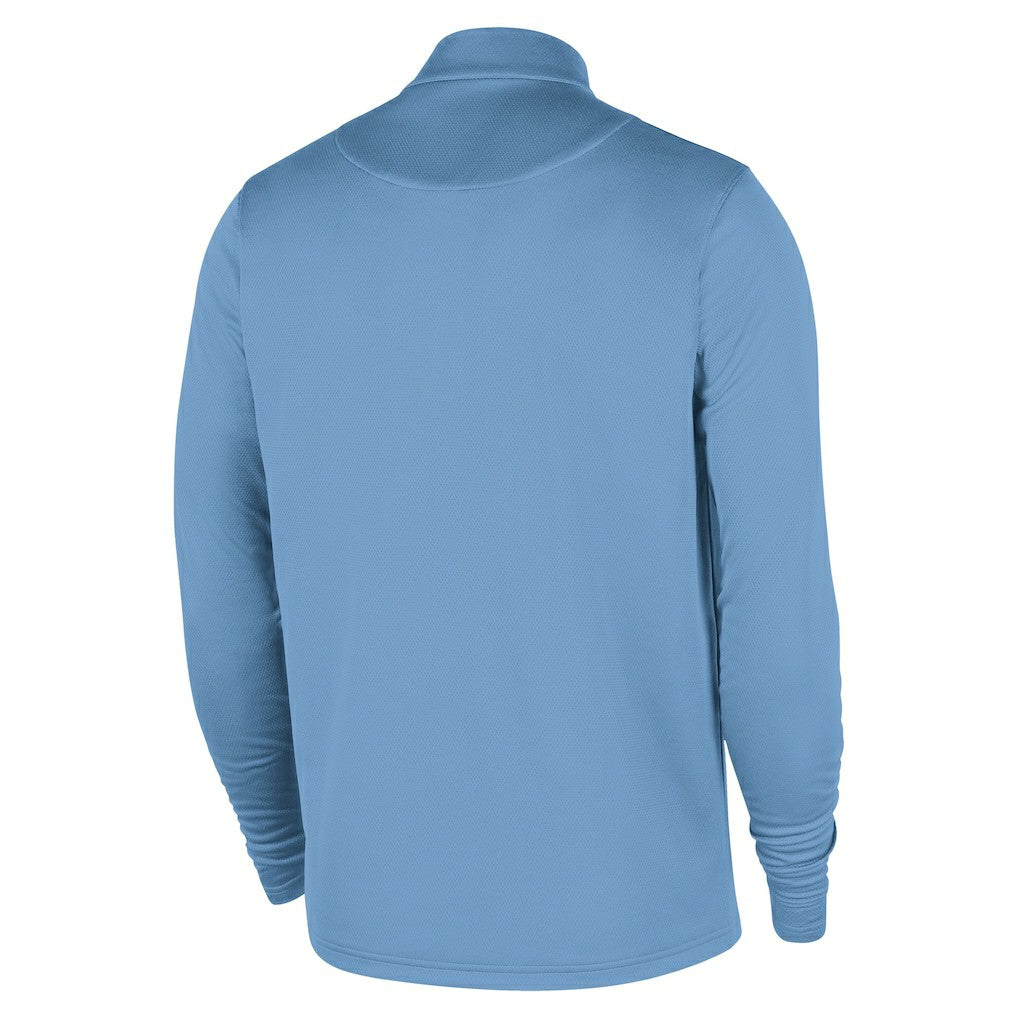 Memphis Grizzlies 2025/26 City Edition Remix Authentic Coaches Dri-FIT Half-Zip Top Light Blue - NBA