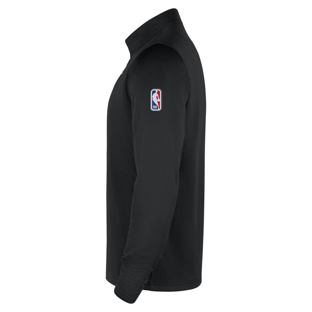 Miami Heat 2025/26 City Edition Remix Authentic Coaches Dri-FIT Half-Zip Top Black - NBA