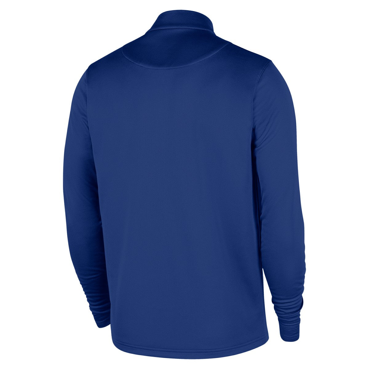 New York Knicks 2025/26 City Edition Remix Authentic Coaches Dri-FIT Half-Zip Top Blue - NBA