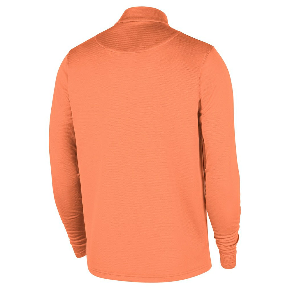 Cleveland Cavaliers 2025/26 City Edition Remix Authentic Coaches Dri-FIT Half-Zip Pullover Orange - NBA