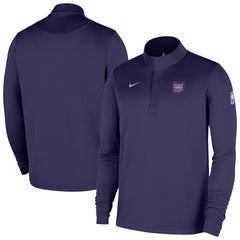 Sacramento Kings 2025/26 City Edition Remix Authentic Coaches Dri-FIT Half-Zip Top Purple - NBA