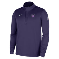 Sacramento Kings 2025/26 City Edition Remix Authentic Coaches Dri-FIT Half-Zip Top Purple - NBA