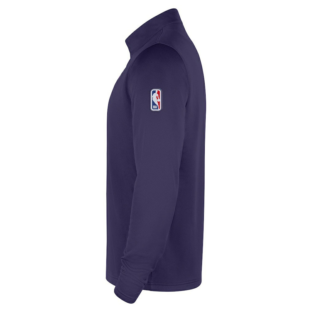 Sacramento Kings 2025/26 City Edition Remix Authentic Coaches Dri-FIT Half-Zip Top Purple - NBA