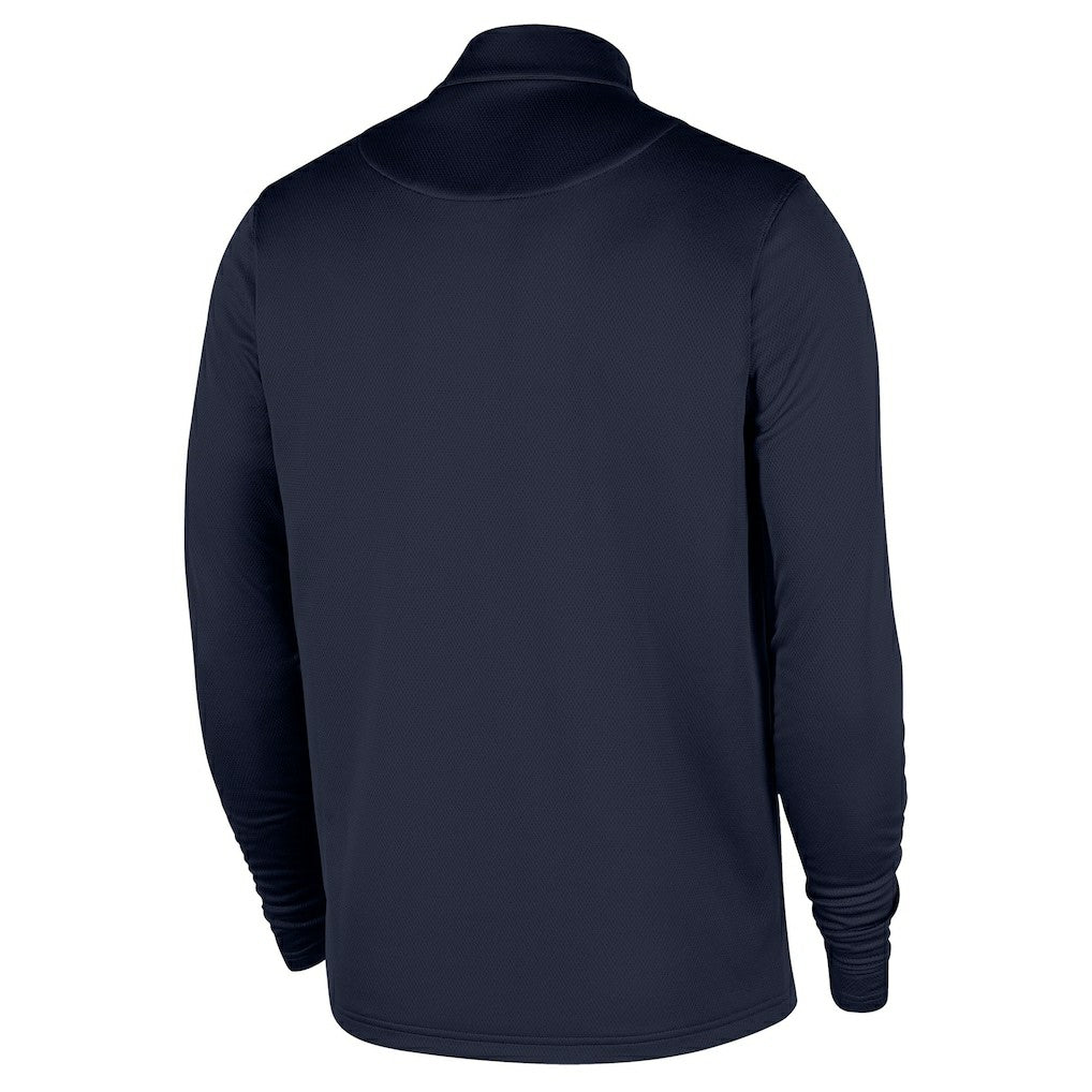 Philadelphia 76ers 2025/26 City Edition Remix Authentic Coaches Dri-FIT Half-Zip Pullover Navy - NBA