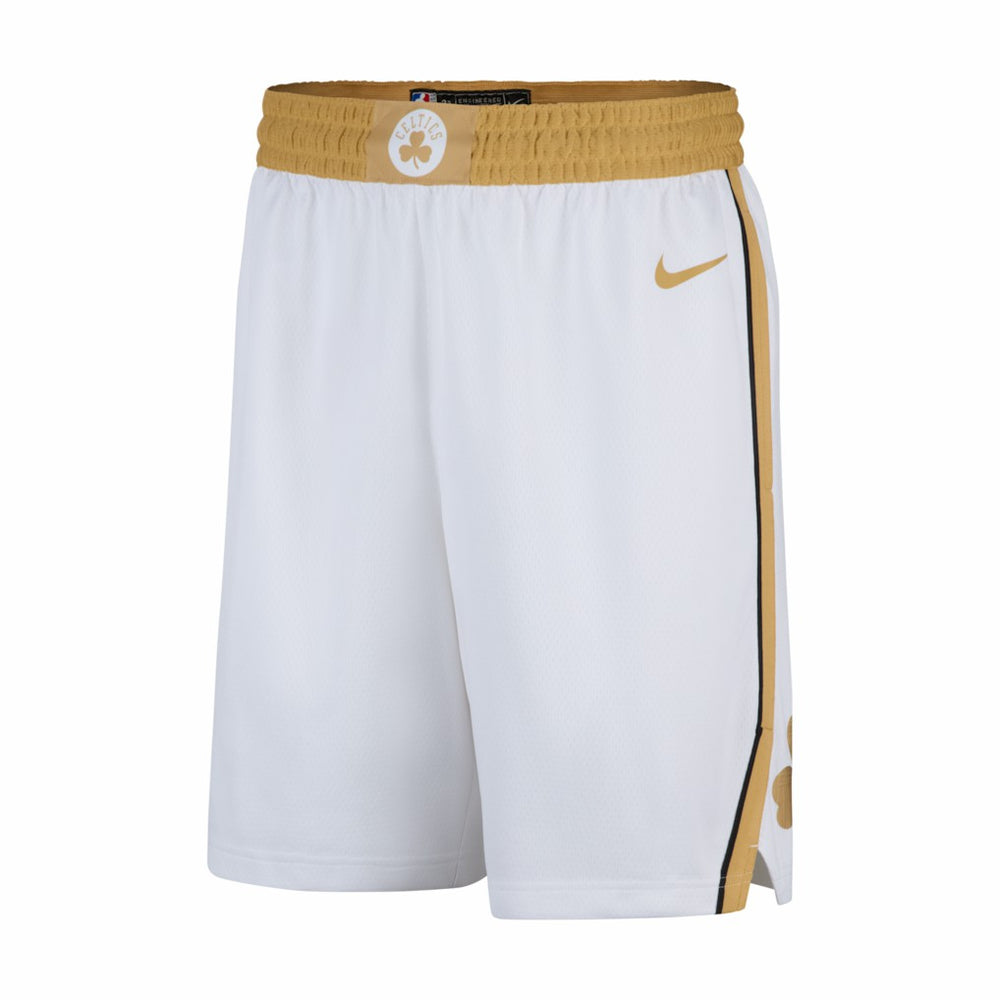 Boston Celtics 2025/26 City Edition Remix Dri-FIT Swingman Shorts White - NBA