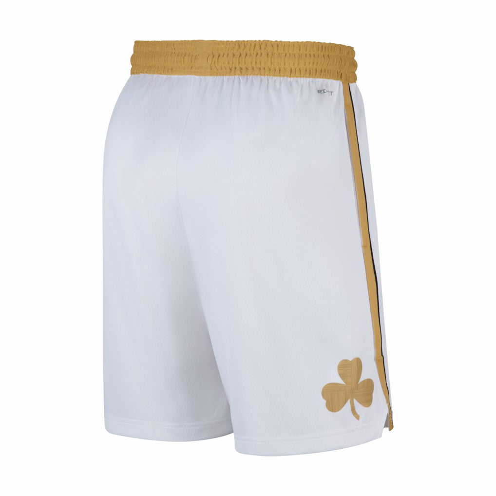 Boston Celtics 2025/26 City Edition Remix Dri-FIT Swingman Shorts White - NBA