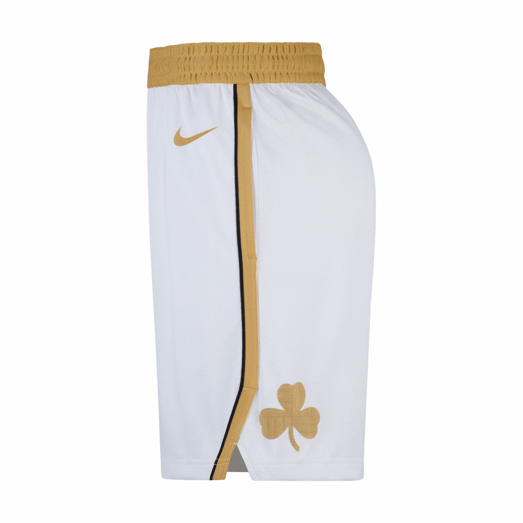 Boston Celtics 2025/26 City Edition Remix Dri-FIT Swingman Shorts White - NBA