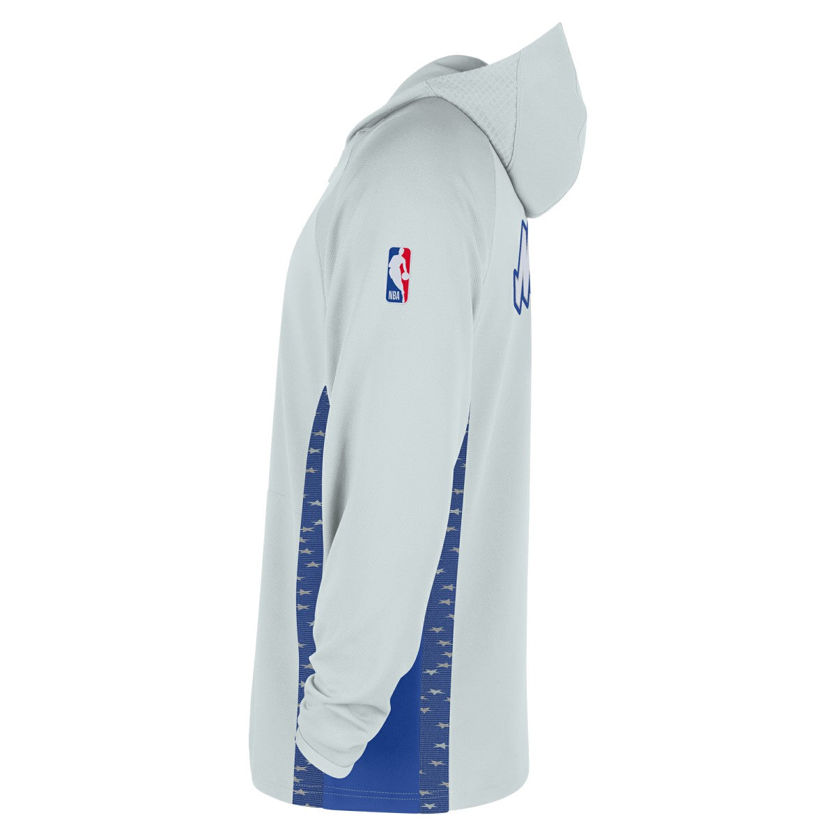 Orlando Magic 2025/26 City Edition Remix Authentic On-Court Quarter-Zip Dri-FIT Hooded Jacket Silver - NBA