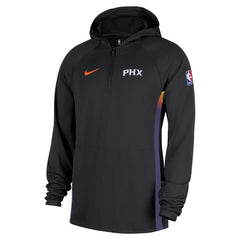 Phoenix Suns 2025/26 City Edition Remix Authentic On-Court Quarter-Zip Dri-FIT Hooded Jacket Black - NBA