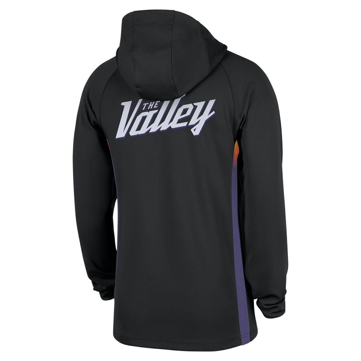 Phoenix Suns 2025/26 City Edition Remix Authentic On-Court Quarter-Zip Dri-FIT Hooded Jacket Black - NBA