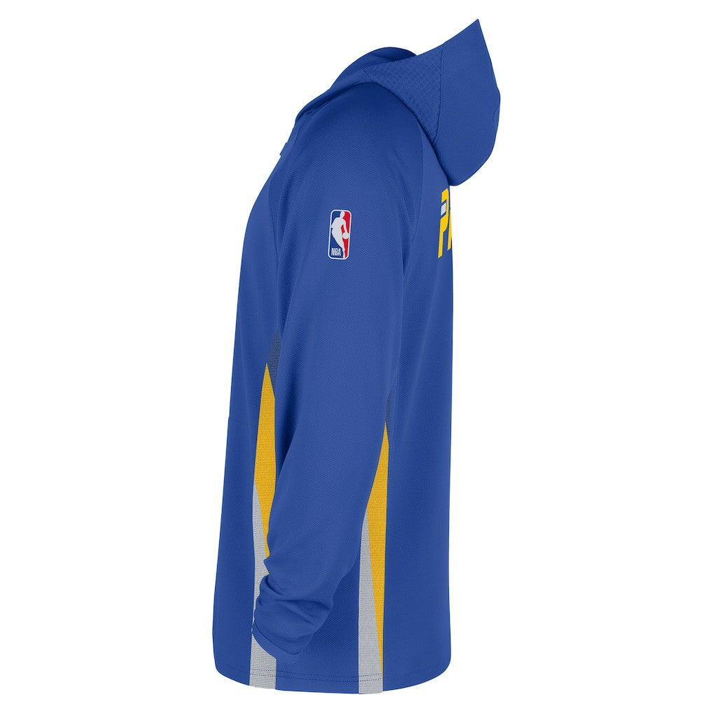 Indiana Pacers 2025/26 City Edition Remix Authentic On-Court Quarter-Zip Dri-FIT Hooded Jacket Blue - NBA