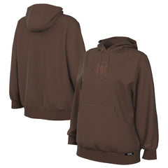 Golden State Warriors Women's 2025/26 City Edition Remix Premium Fleece Hoodie Brown - NBA