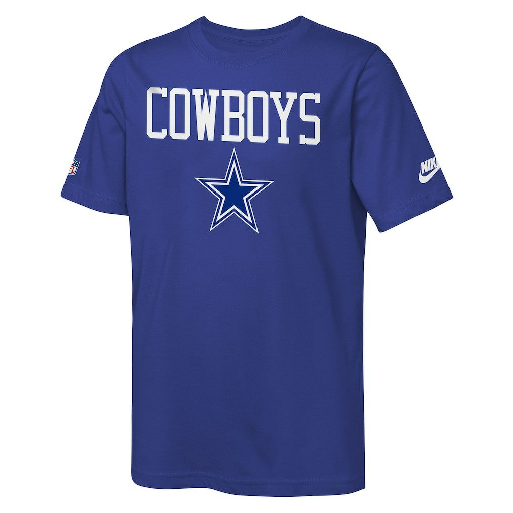 Dallas Cowboys Youth Sideline T-Shirt Navy | Nike for Sale