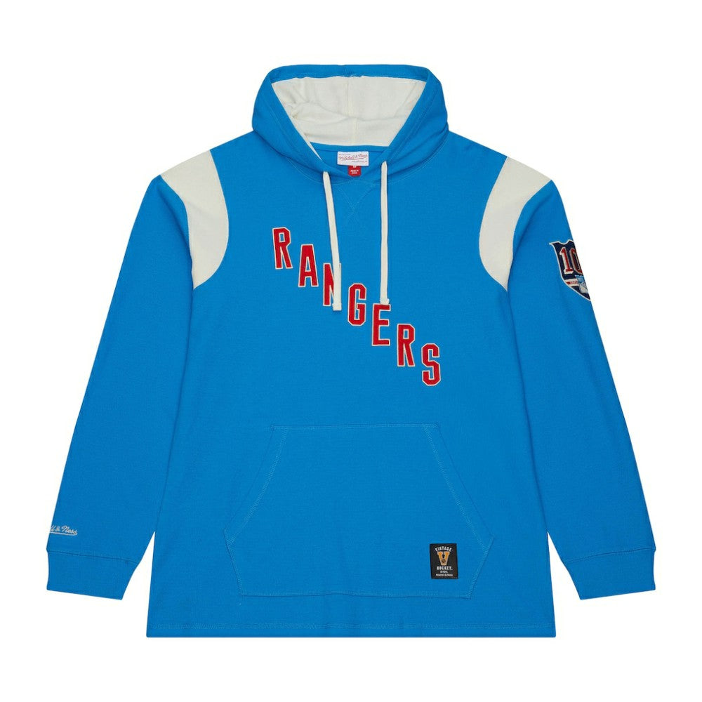 New York Rangers Centennial Lightweight Thermal Hoodie - Blue/White - NHL