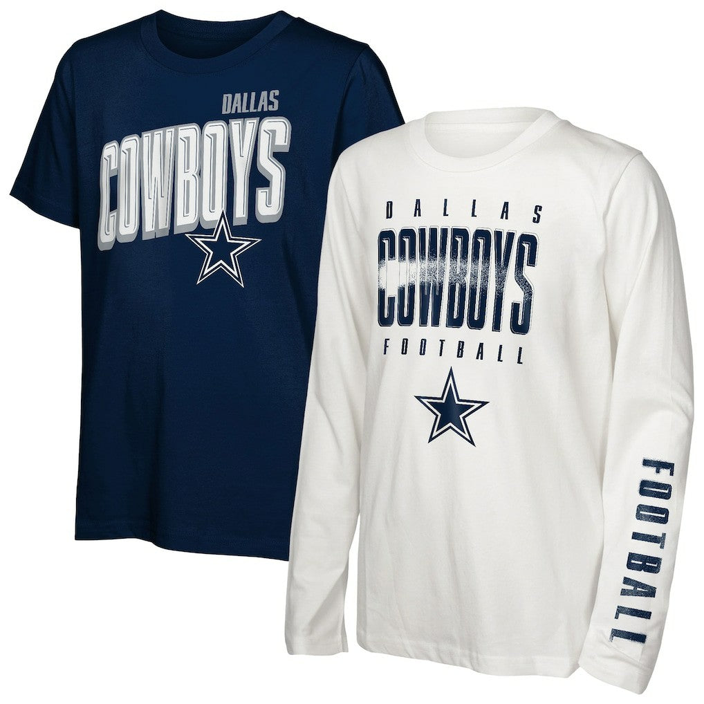 Dallas Cowboys Outerstuff Preschool The Mix Combo T-Shirt Set | NFL
