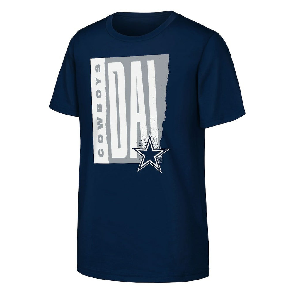 Dallas Cowboys Outerstuff Youth Tear It Up T-Shirt Navy | NFL