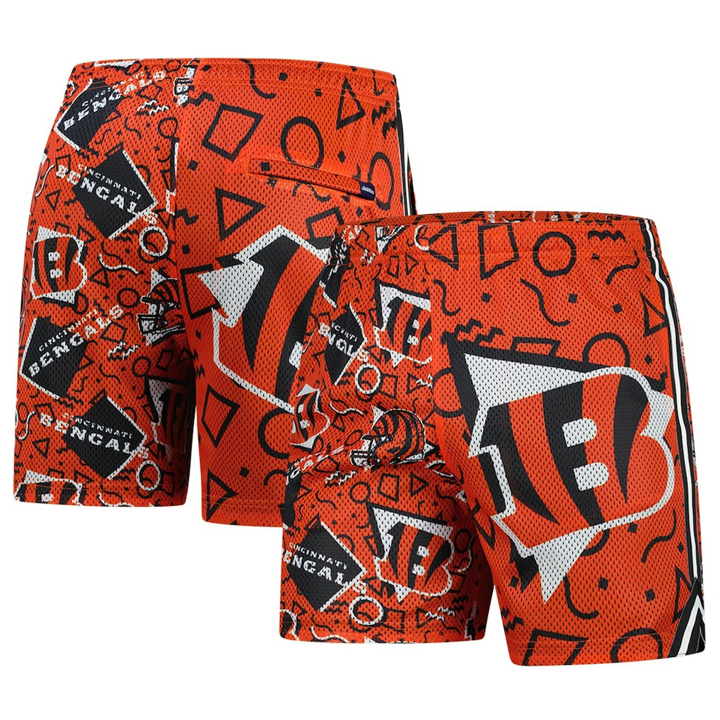Cincinnati Bengals Chubbies Mesh Shorts Orange | NFL