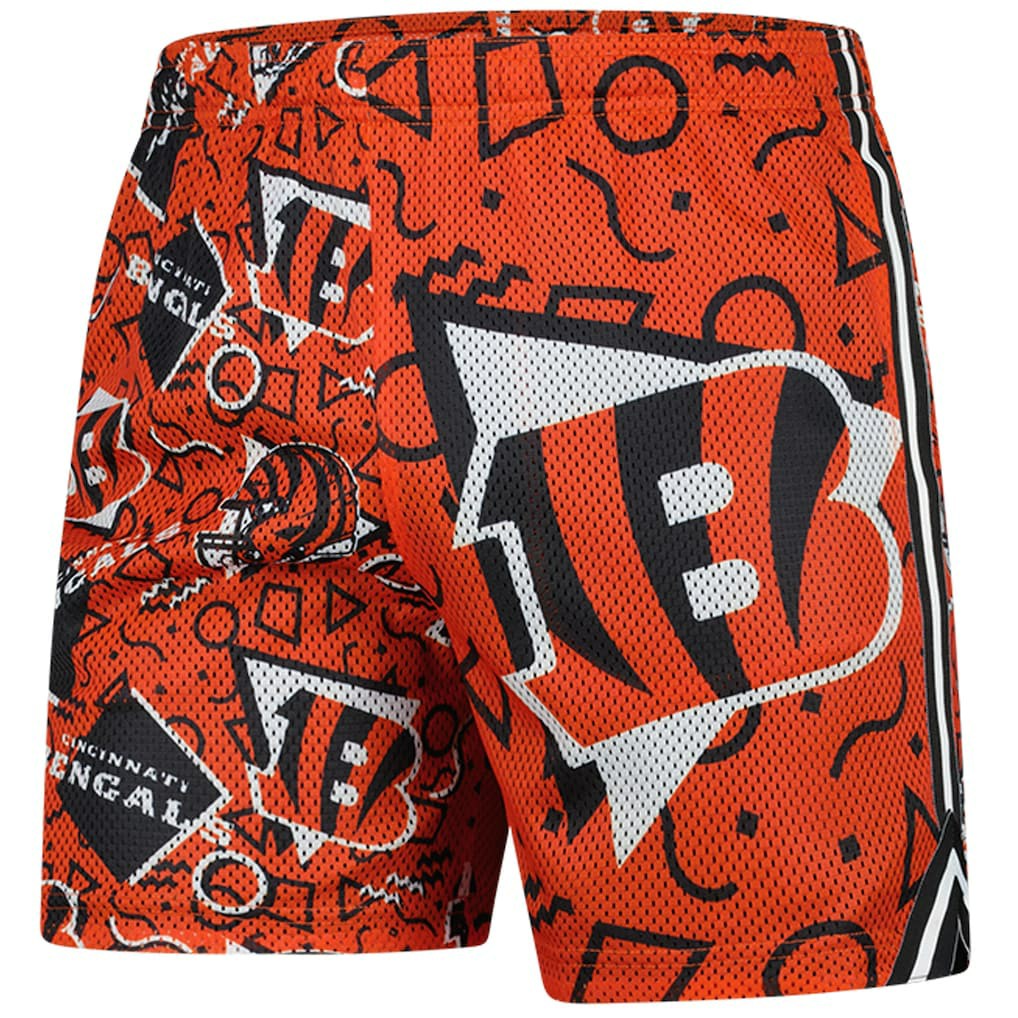 Cincinnati Bengals Chubbies Mesh Shorts Orange | NFL