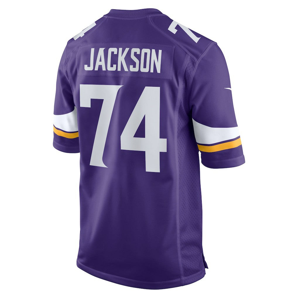 Donovan Jackson Minnesota Vikings 2025 NFL Draft First Round Pick Game Jersey Purple | Nike for Sale