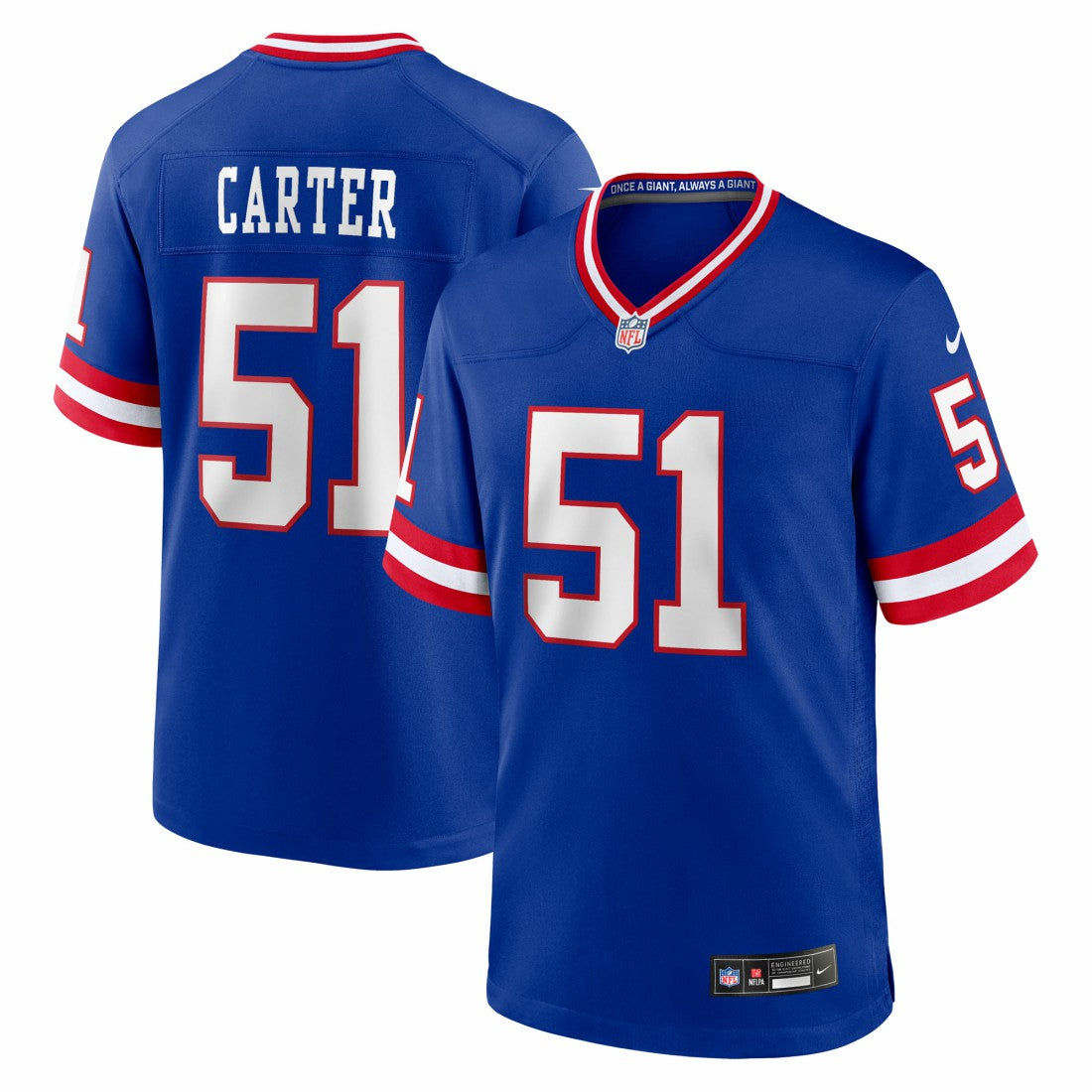 Abdul Carter New York Giants First Round Pick 2nd Alternate Game Jersey Royal | Nike for Sale