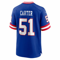 Abdul Carter New York Giants First Round Pick 2nd Alternate Game Jersey Royal | Nike for Sale