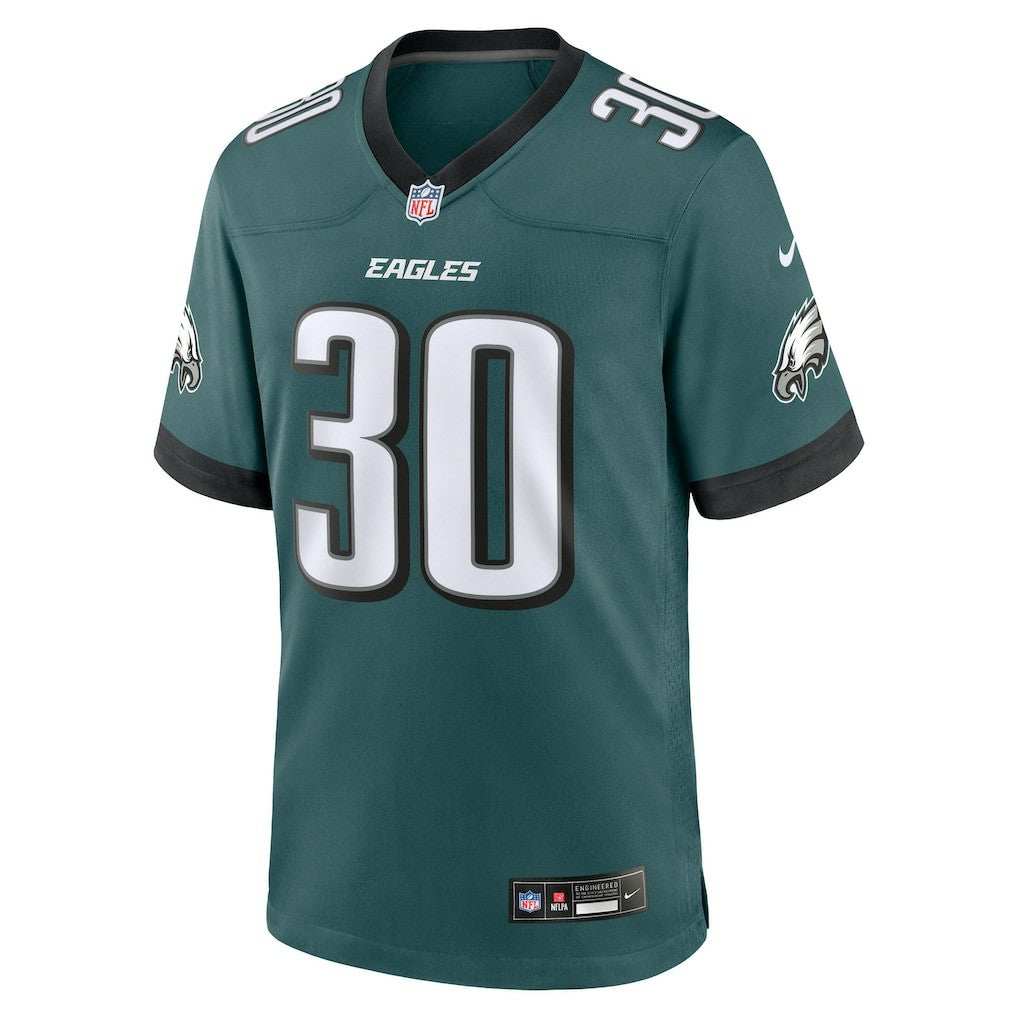 Jihaad Campbell Philadelphia Eagles 2025 NFL Draft First Round Pick Game Jersey Green | Nike for Sale