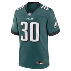 Jihaad Campbell Philadelphia Eagles 2025 NFL Draft First Round Pick Game Jersey Green | Nike for Sale