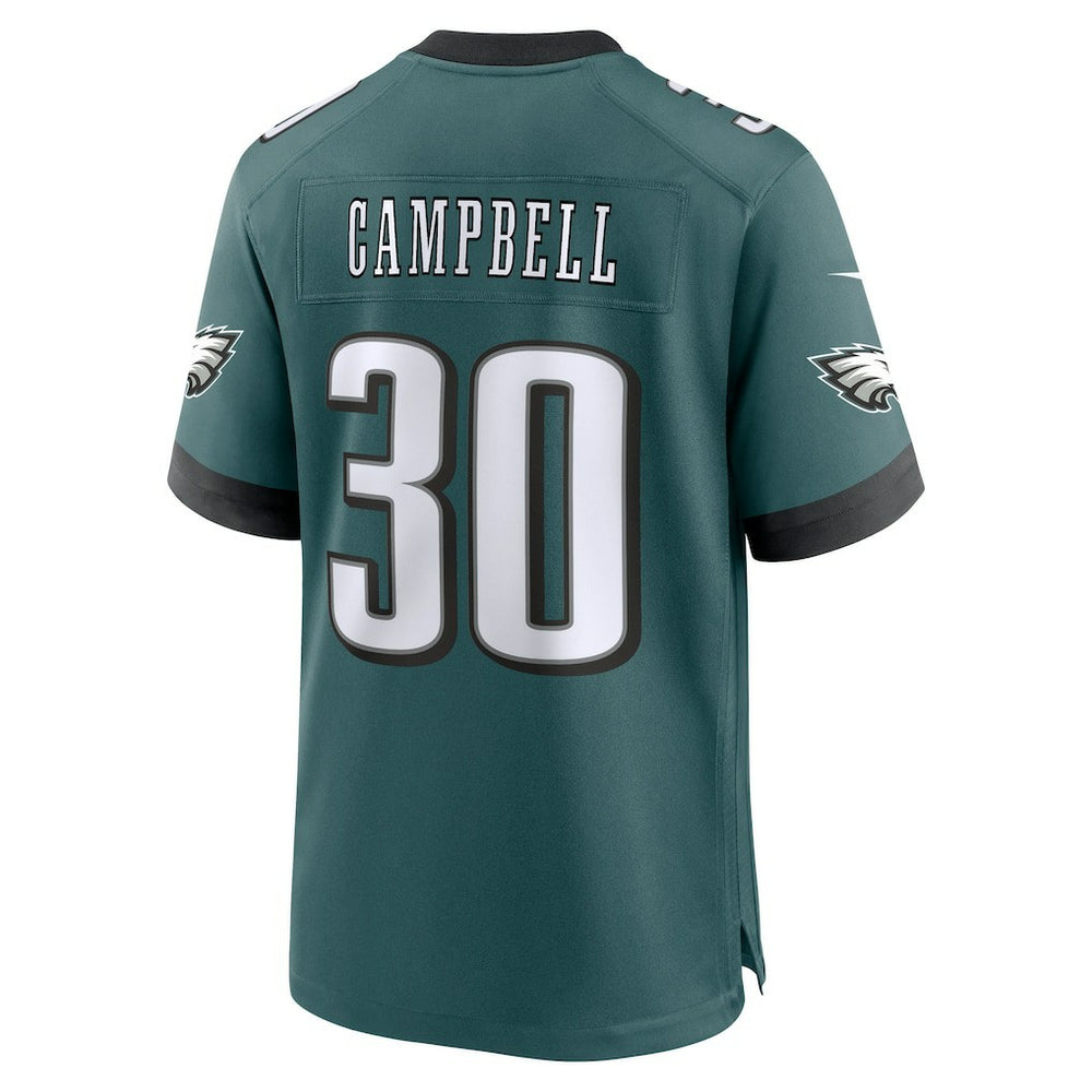 Jihaad Campbell Philadelphia Eagles 2025 NFL Draft First Round Pick Game Jersey Green | Nike for Sale