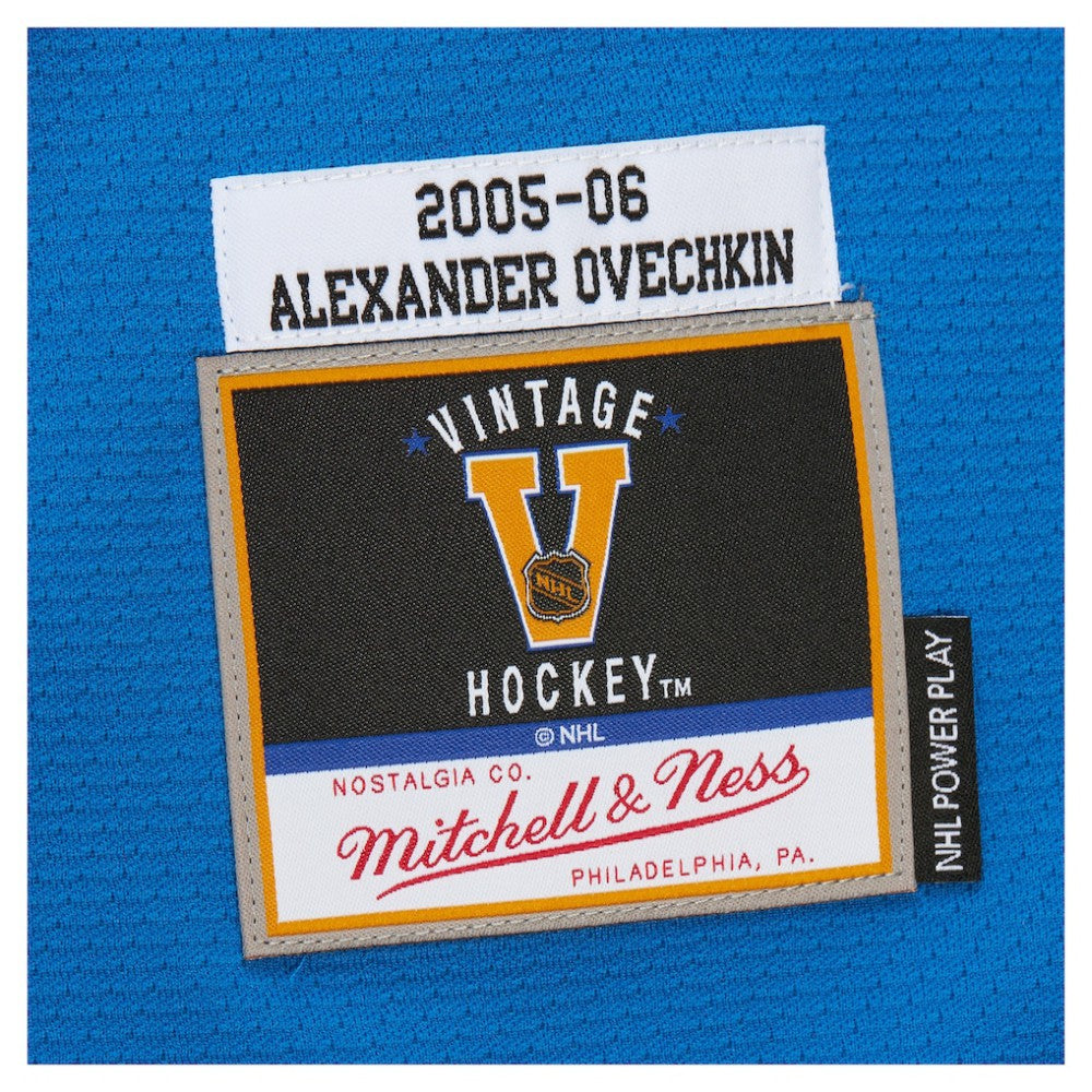 Alexander Ovechkin Washington Capitals Mitchell & Ness Big & Tall 2005/06 Power Play Jersey - White - NHL