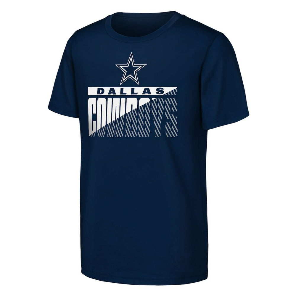 Dallas Cowboys Outerstuff Youth Never Quit 2-Pack T-Shirt Set Navy | NFL