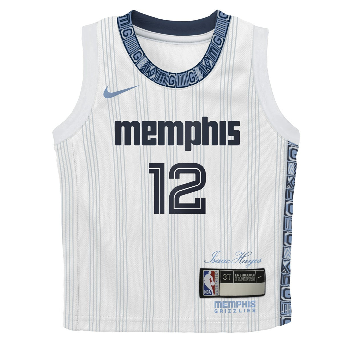 Ja Morant Memphis Grizzlies Preschool 2025/26 City Edition Swingman Jersey White - NBA