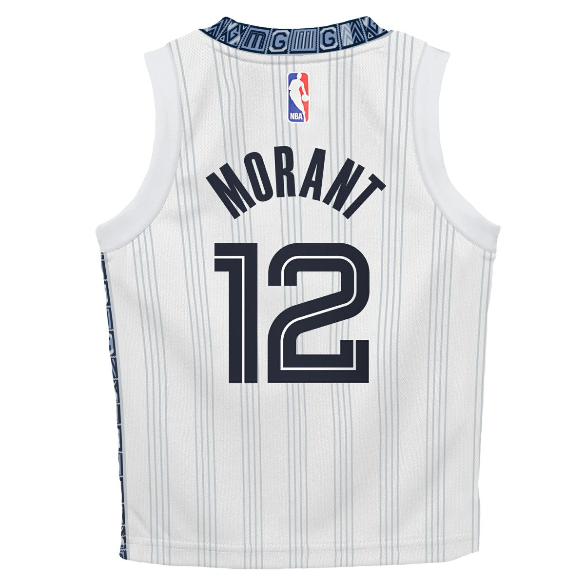Ja Morant Memphis Grizzlies Preschool 2025/26 City Edition Swingman Jersey White - NBA