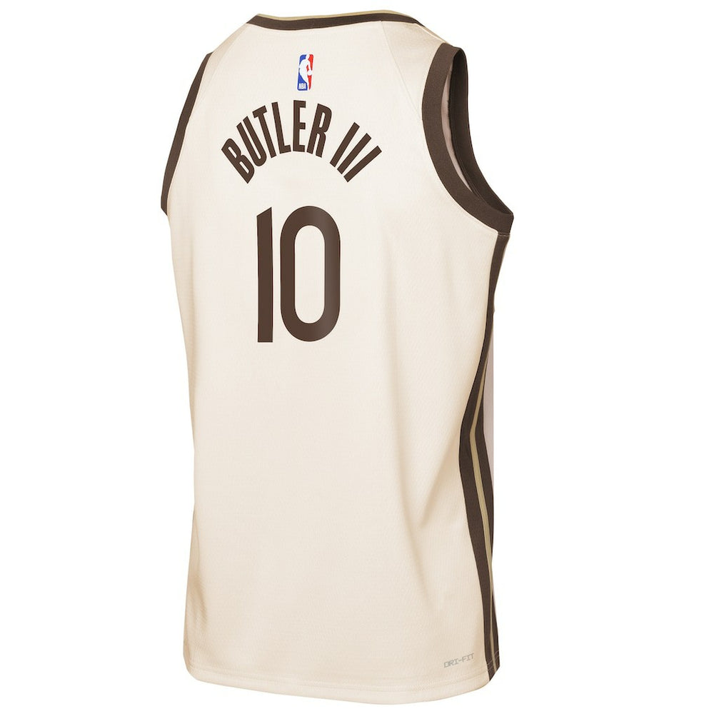 Jimmy Butler III Golden State Warriors Youth 2025/26 City Edition Swingman Jersey Tan - NBA