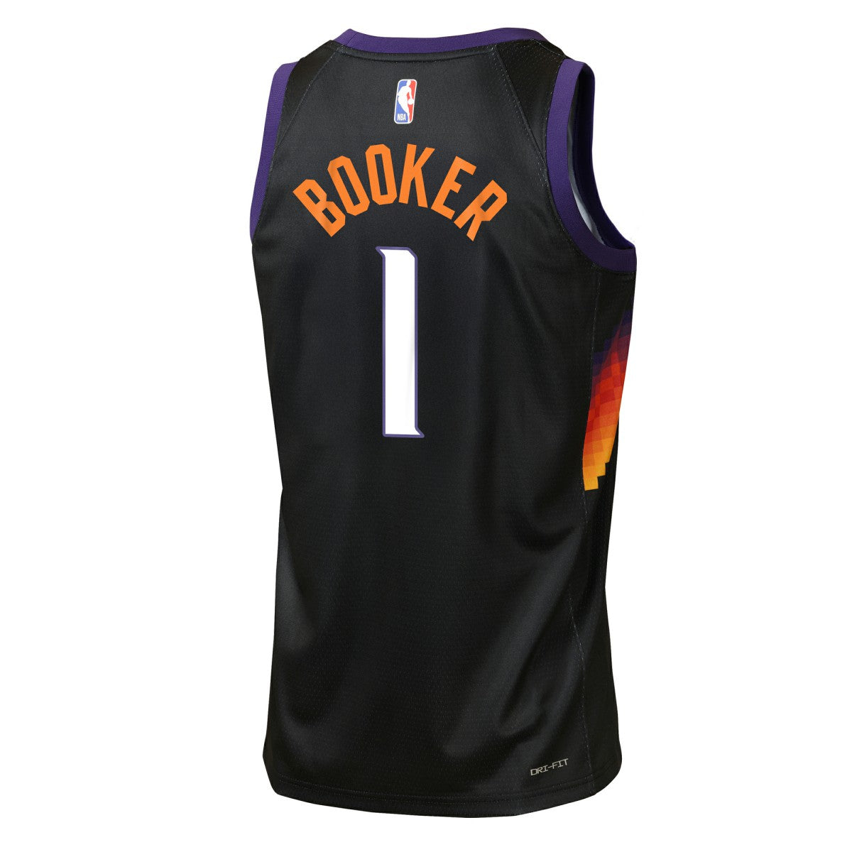 Devin Booker Phoenix Suns Youth 2025/26 City Edition Swingman Jersey Black - NBA