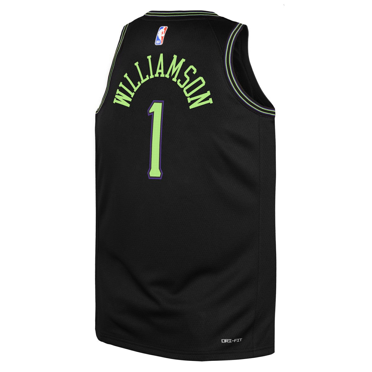Zion Williamson New Orleans Pelicans Youth 2025/26 City Edition Swingman Jersey Black - NBA