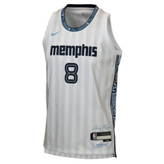 Jaren Jackson Jr. Memphis Grizzlies Youth 2025/26 City Edition Swingman Jersey White - NBA