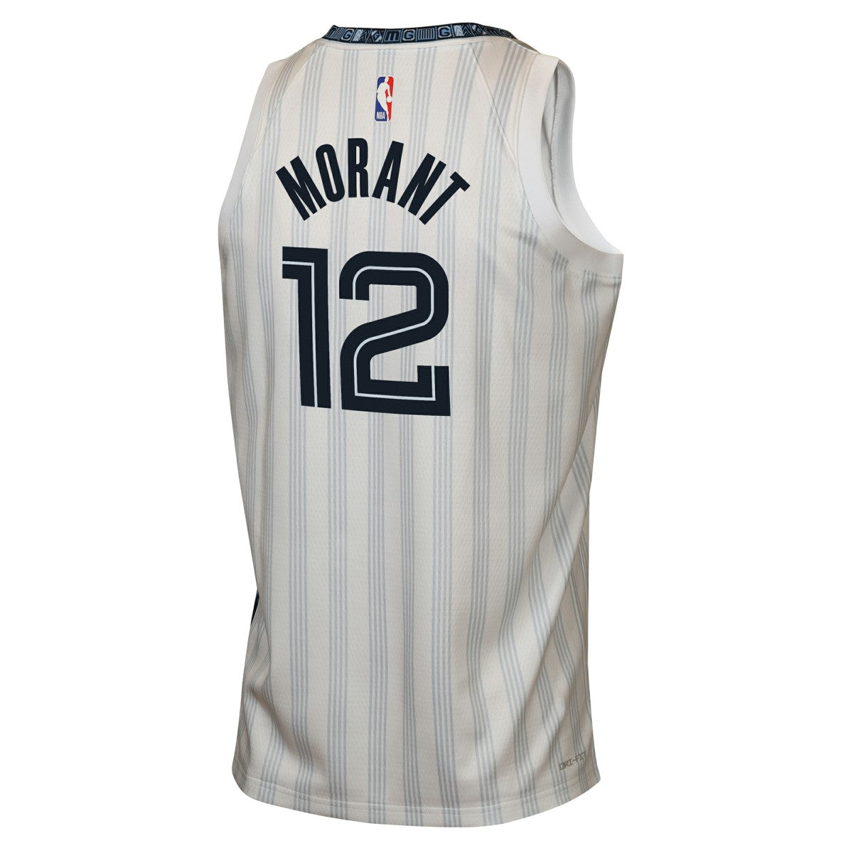 Ja Morant Memphis Grizzlies Youth 2025/26 City Edition Swingman Jersey White - NBA