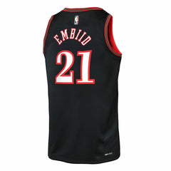 Joel Embiid Philadelphia 76ers Youth Swingman Jersey Classic Edition Black - NBA
