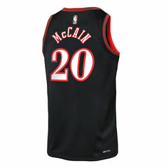 Jared McCain Philadelphia 76ers Youth Swingman Jersey Classic Edition Black - NBA